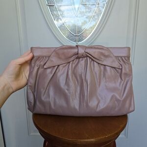 Vintage Mardane Mauve Bow Clutch